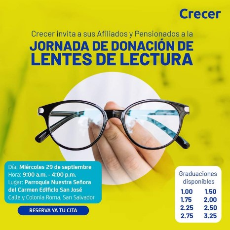 jornada donación de lentes